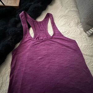 Lululemon Women's fuchsia/purple Racerback Tank Top